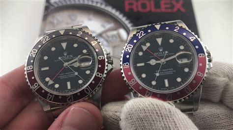 rolex gmt master ii 16700 vs 16710